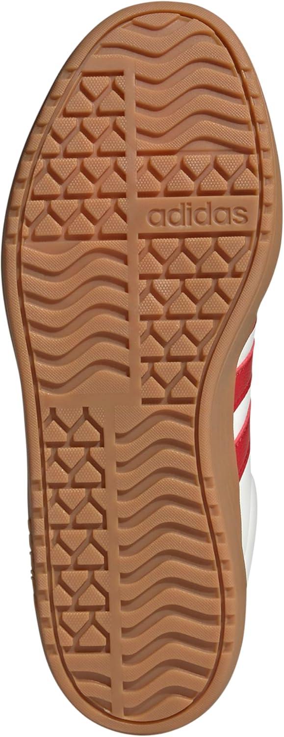 imageadidas Womens VL Court 30 SneakerWhiteBetter ScarletGold Metallic
