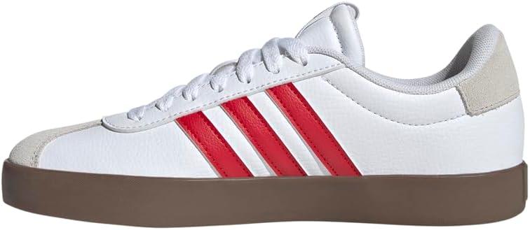imageadidas Womens VL Court 30 SneakerWhiteBetter ScarletGum