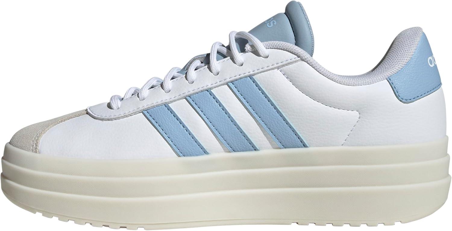imageadidas Womens VL Court 30 SneakerWhiteBlueWonder Blue