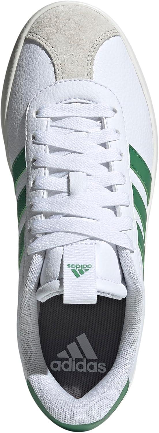 imageadidas Womens VL Court 30 SneakerWhitePreloved GreenAlumina