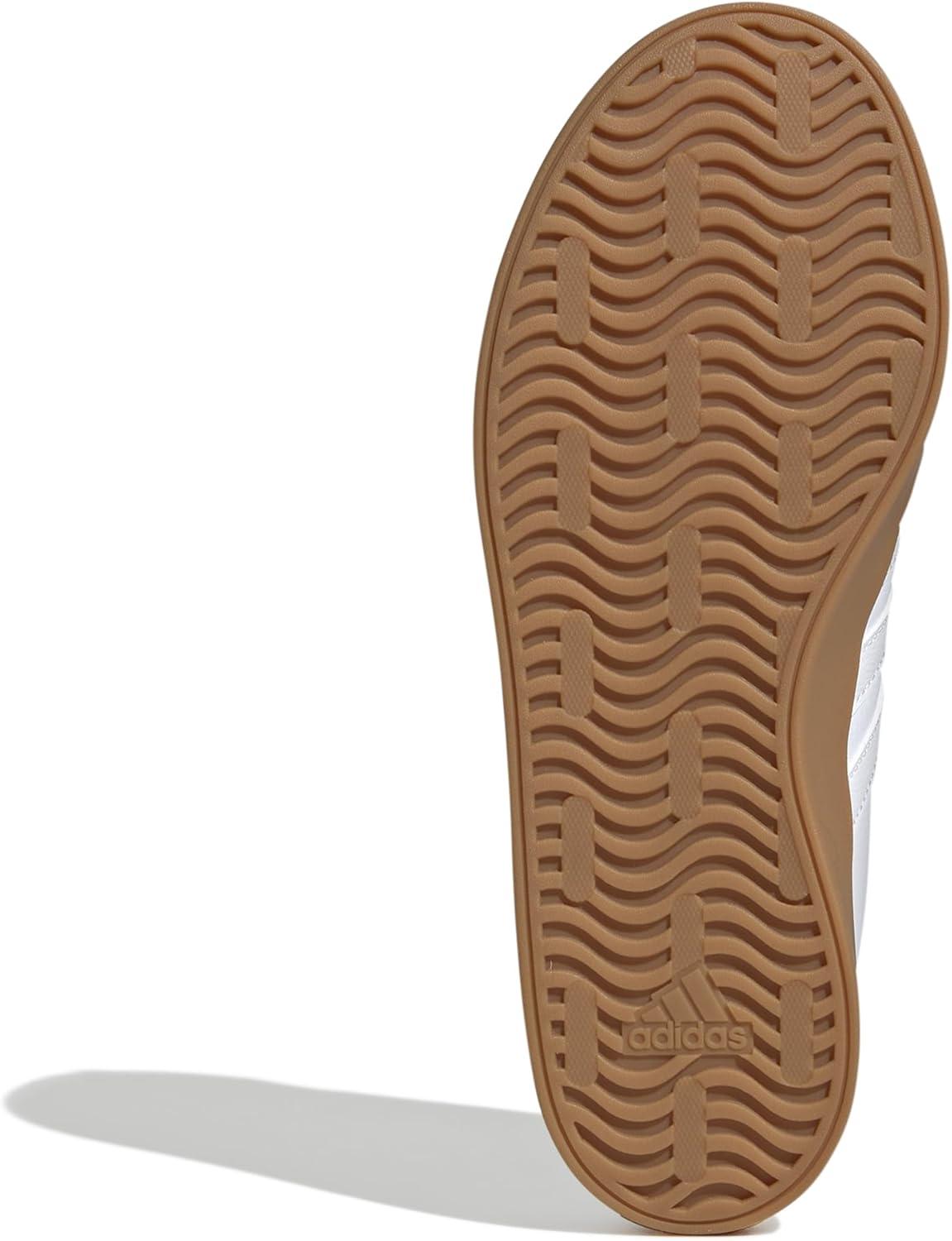 imageadidas Womens VL Court 30 SneakerWhiteWhiteSilver Metallic