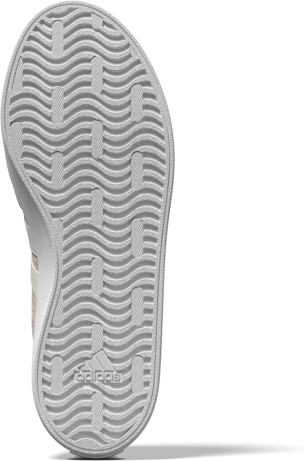 imageadidas Womens VL Court 30 SneakerWonder QuartzWhiteCyber Metallic