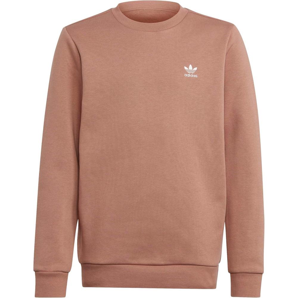 imageadidas Originals Kids Adicolor Crew SweatshirtClay Strata