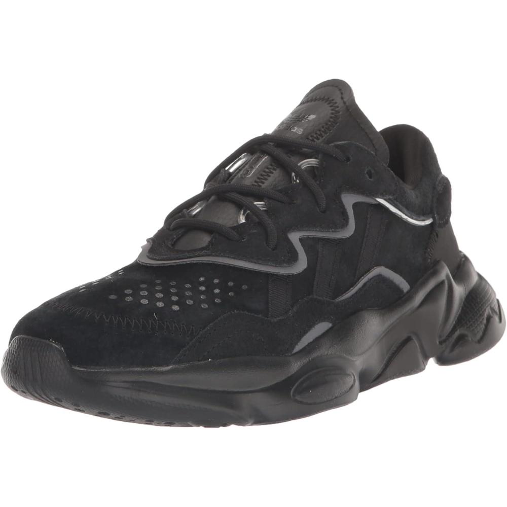 imageadidas Originals Mens Ozweego SneakerCore BlackCore BlackNight Metallic