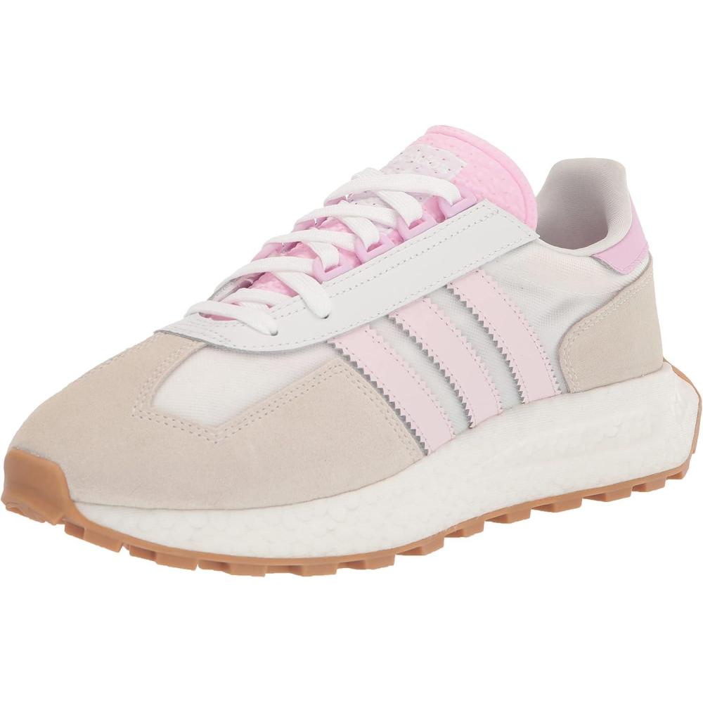 imageadidas Originals Womens Retropy E5 SneakerWhiteAlmost PinkBliss Lilac