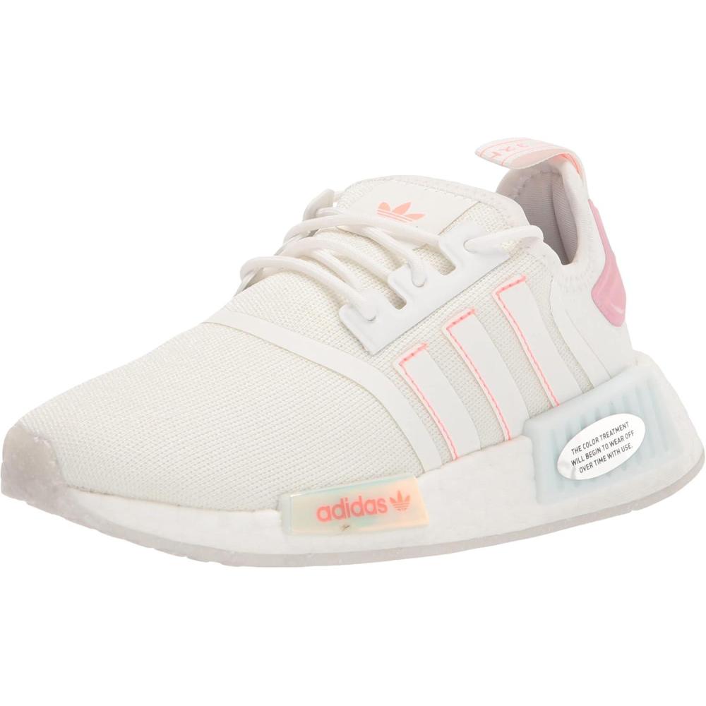 imageadidas Womens NMD R1 ShoeWhiteWhiteAcid Red