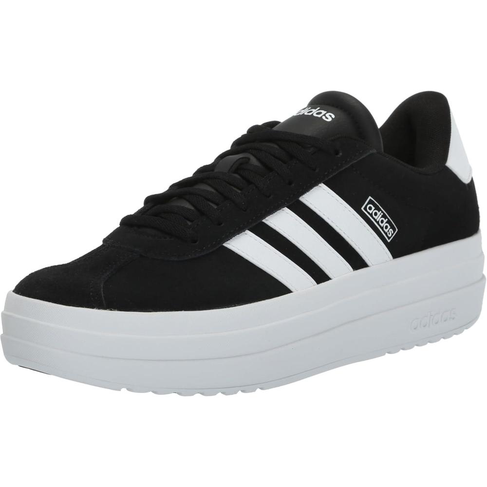 imageadidas Womens VL Court 30 SneakerBlackWhiteWhite