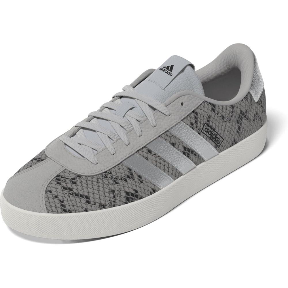 imageadidas Womens VL Court 30 SneakerGreySilver MetallicOff White