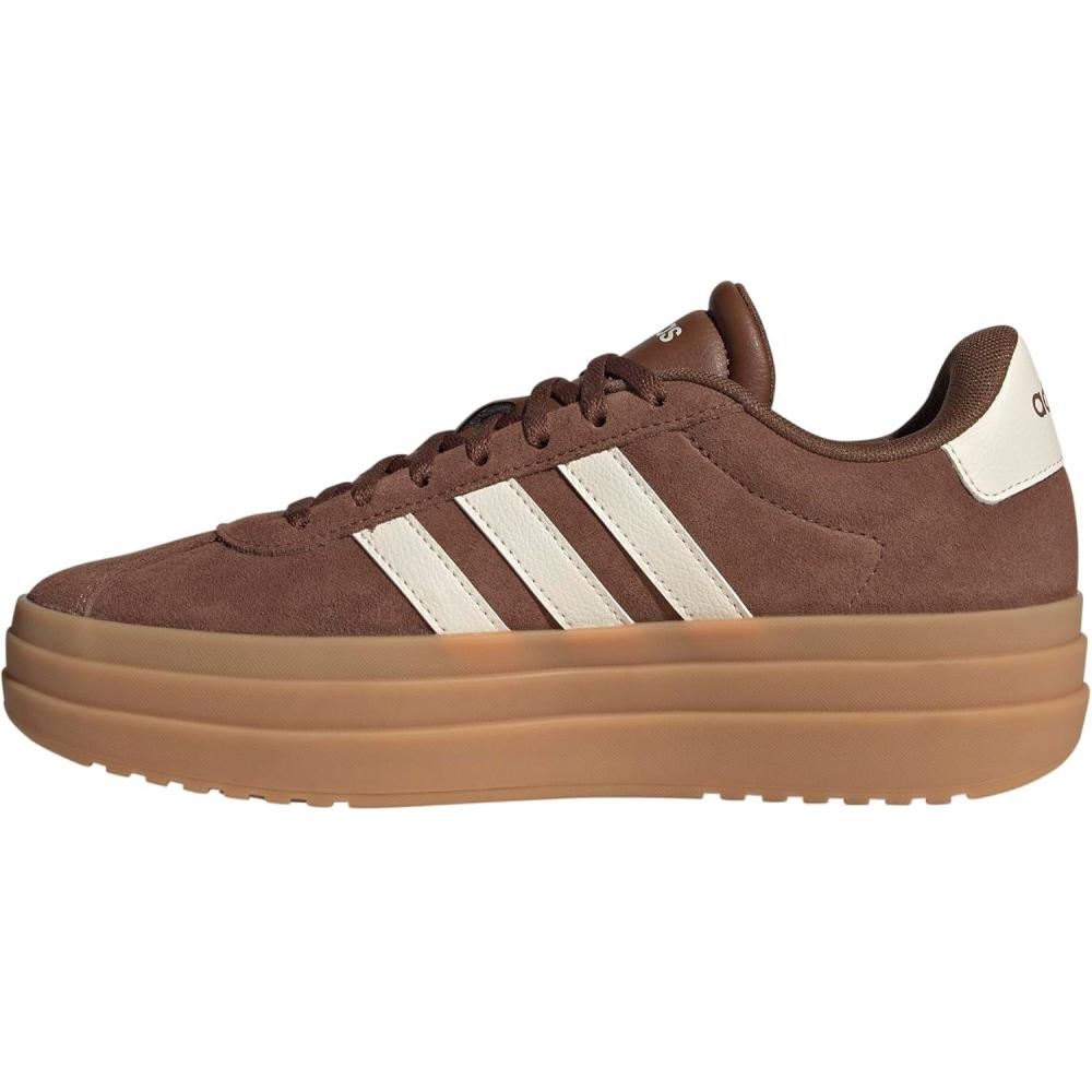 imageadidas Womens VL Court 30 SneakerPreloved BrownChalk WhiteWonder Beige