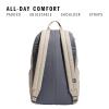 imageadidas 3Stripe Classic Backpack for Men and Women Bag with Laptop Sleeve Sandy PinkOnix Grey One SizeClay BrownOnix Grey50
