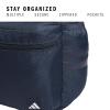 imageadidas 3Stripe Classic Backpack for Men and Women Bag with Laptop Sleeve Sandy PinkOnix Grey One SizeCollegiate NavyWhiteBlack