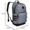 imageadidas 3Stripe Classic Backpack for Men and Women Bag with Laptop Sleeve Sandy PinkOnix Grey One SizeJersey Onix GreyBlack40