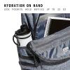 imageadidas 3Stripe Classic Backpack for Men and Women Bag with Laptop Sleeve Sandy PinkOnix Grey One SizeJersey Onix GreyBlack40
