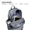 imageadidas 3Stripe Classic Backpack for Men and Women Bag with Laptop Sleeve Sandy PinkOnix Grey One SizeJersey Onix GreyBlack40