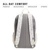 imageadidas 3Stripe Classic Backpack for Men and Women Bag with Laptop Sleeve Sandy PinkOnix Grey One SizeMeadow Floral Wonder WhiteWonder White50
