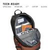 imageadidas 3Stripe Classic Backpack for Men and Women Bag with Laptop Sleeve Sandy PinkOnix Grey One SizePreloved BrownBlack40