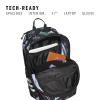 imageadidas 3Stripe Classic Backpack for Men and Women Bag with Laptop Sleeve Sandy PinkOnix Grey One SizeRec League BlackWhite50