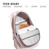 imageadidas 3Stripe Classic Backpack for Men and Women Bag with Laptop Sleeve Sandy PinkOnix Grey One SizeSilver Violet PurpleGrey Four50