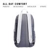imageadidas 3Stripe Classic Backpack for Men and Women Bag with Laptop Sleeve Sandy PinkOnix Grey One SizeWhiteOnix GreyRose Gold40