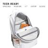 imageadidas 3Stripe Classic Backpack for Men and Women Bag with Laptop Sleeve Sandy PinkOnix Grey One SizeWhiteRose Gold50