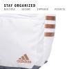 imageadidas 3Stripe Classic Backpack for Men and Women Bag with Laptop Sleeve Sandy PinkOnix Grey One SizeWhiteRose GoldOnix Grey50