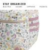 imageadidas 3Stripe Classic Backpack for Men and Women Bag with Laptop Sleeve Sandy PinkOnix Grey One SizeWoodland Floral Chalk WhiteWonder Orchid Purple50