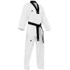 imageadidas Champion II TKD Uniform  Black wYellow VNeck  4