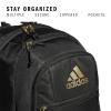 imageadidas Excel Backpack  Insulated Lunch Bag BlackWhite  BlackWhite One Size70BlackGold Metallic