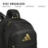 imageadidas Excel Backpack  Insulated Lunch Bag BlackWhite  BlackWhite One Size70BlackGold Metallic2