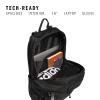 imageadidas Excel Backpack  Insulated Lunch Bag BlackWhite  BlackWhite One Size70BlackWhite 3 Stripe Webbing