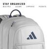 imageadidas Excel Backpack  Insulated Lunch Bag BlackWhite  BlackWhite One Size70Grey TwoMineral Blue