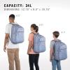 imageadidas Excel Backpack  Insulated Lunch Bag BlackWhite  BlackWhite One Size70Twill GreyClear Sky BlueGrey