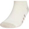 imageadidas Mens Cushioned Quarter Socks 3PairAlumina HeatherCool Light HeatherWonder Silver
