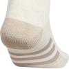 imageadidas Mens Cushioned Quarter Socks 3PairAlumina HeatherCool Light HeatherWonder Silver