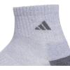 imageadidas Mens Cushioned Quarter Socks 3PairWhiteGreyPreloved Teal Green