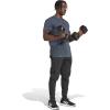 imageadidas Mens Designed for Training Workout TShirtAurora Ink