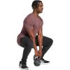 imageadidas Mens Designed for Training Workout TShirtAurora Ruby