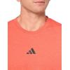 imageadidas Mens Designed for Training Workout TShirtBright Red
