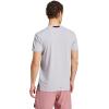 imageadidas Mens Designed for Training Workout TShirtGlory Grey Melange
