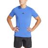 imageadidas Mens Designed for Training Workout TShirtSemi Lucid Blue