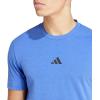 imageadidas Mens Designed for Training Workout TShirtSemi Lucid Blue