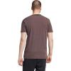 imageadidas Mens Designed for Training Workout TShirtShadow Brown