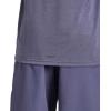imageadidas Mens Designed for Training Workout TShirtShadow Navy Melange