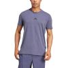 imageadidas Mens Designed for Training Workout TShirtShadow Navy Melange