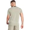 imageadidas Mens Designed for Training Workout TShirtSilver Pebble