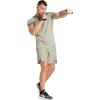 imageadidas Mens Designed for Training Workout TShirtSilver Pebble