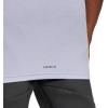 imageadidas Mens Designed for Training Workout TShirtSilver Violet