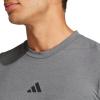 imageadidas Mens Designed for Training Workout TShirtSolid Grey