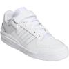 imageadidas Mens Forum Low SneakerWhiteWhiteWhite