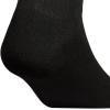 imageadidas Mens Socks Athletic Cushioned Quarter 6Pack Ankle Fit with Arch SupportBlackAluminum 2